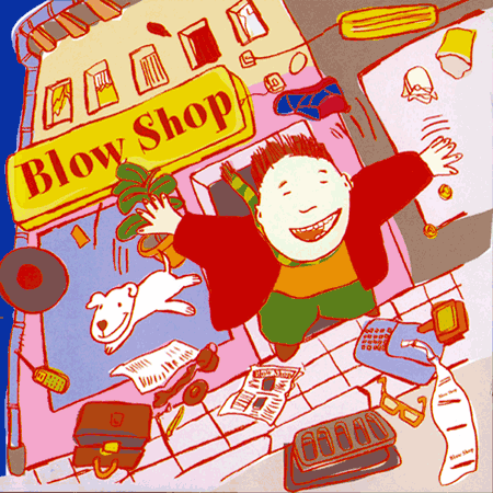 CD-Cover „Blow Shop“